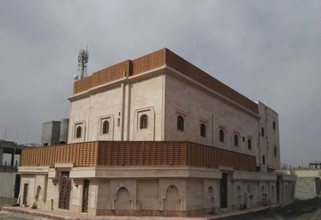 سواتر حديد مجدول لفيلا شمال الرياض
