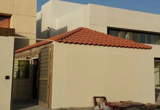 غرفة حراسة ومكتب موقع مشروع